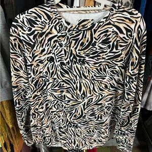 EUC Lilly Pulitzer animal print top